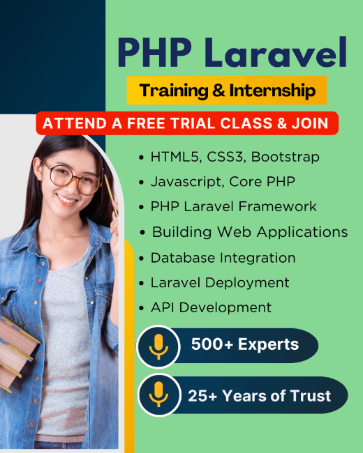 Php Laravel Training in Navi Mumbai