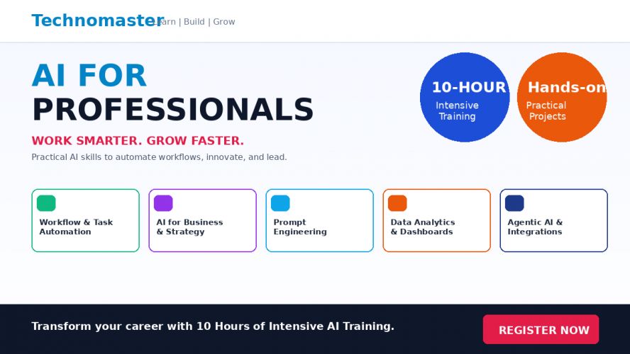 AI for Professionals Training in kolkata