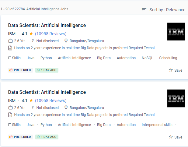 Artificial Intelligence internship jobs in Ahmedabad