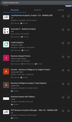 Business Analytics internship jobs in Gurgaon