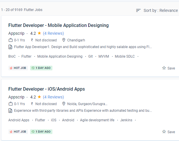 Flutter internship jobs in Pune