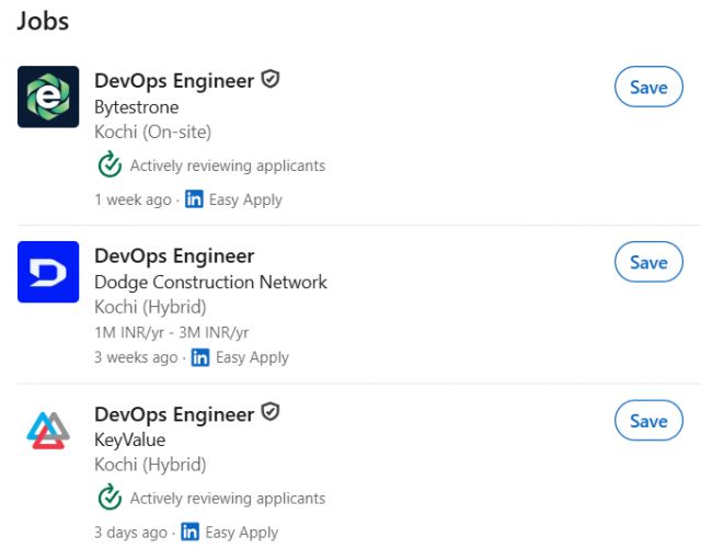 Kubernetes & Docker Administration internship jobs in Noida