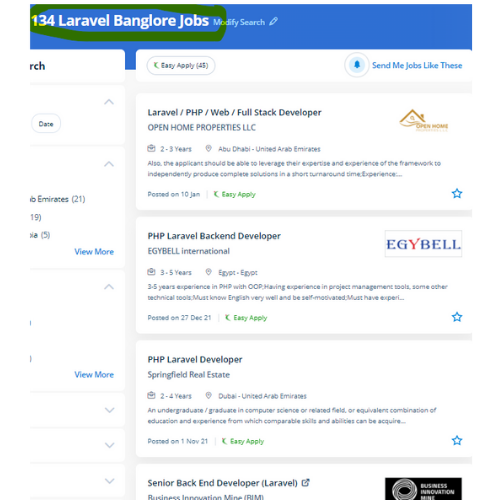 Laravel internship jobs in Jaipur