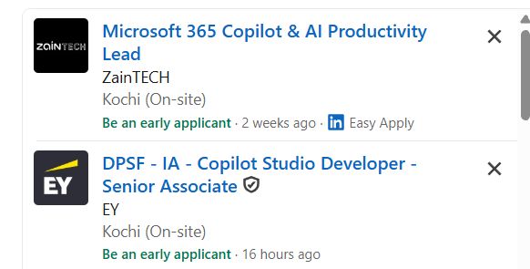 Microsoft Copilot & AI Productivity internship jobs in Mumbai