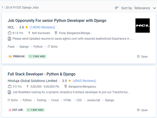 Python/Django internship jobs in Kollam