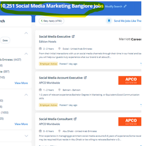 Social Media Marketing internship jobs in Idukki