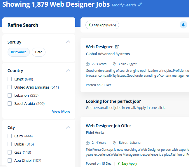 Web Design internship jobs in Indore