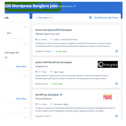 Wordpress internship jobs in Mysuru