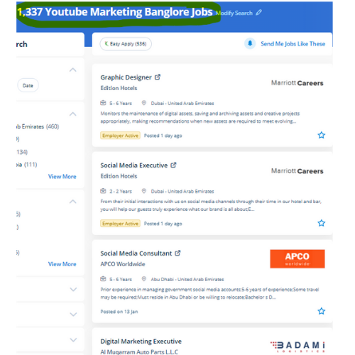 YouTube Marketing internship jobs in Navi Mumbai